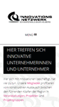 Mobile Screenshot of innovationsnetzwerk-sbh.de